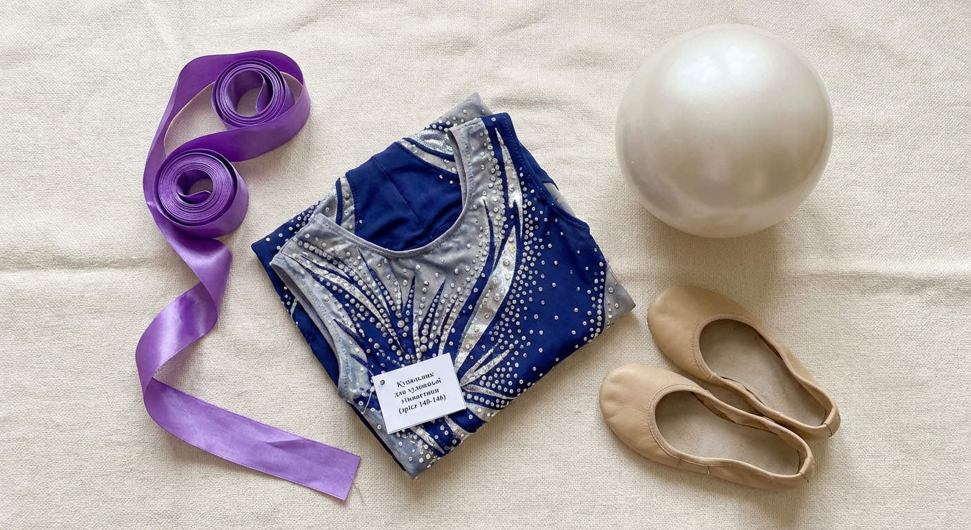 Товар для гімнастики (зріст 135-150) - flat-lay