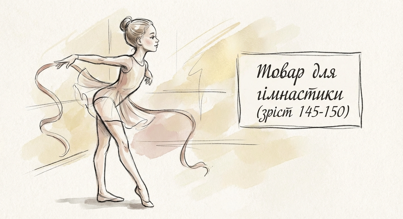 Товар для гімнастики (р. 138) - on-model