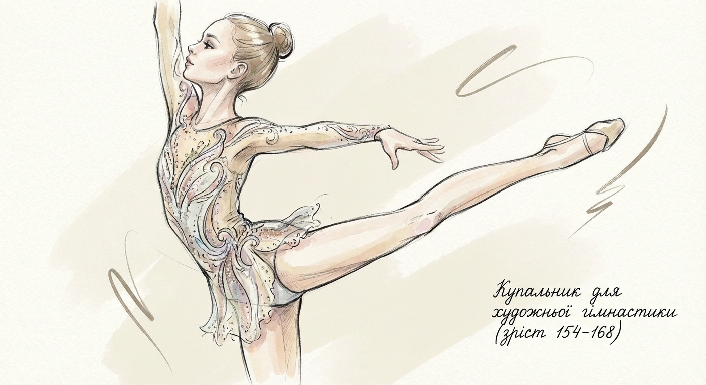 Товар для гімнастики (зріст 155-165) - on-model