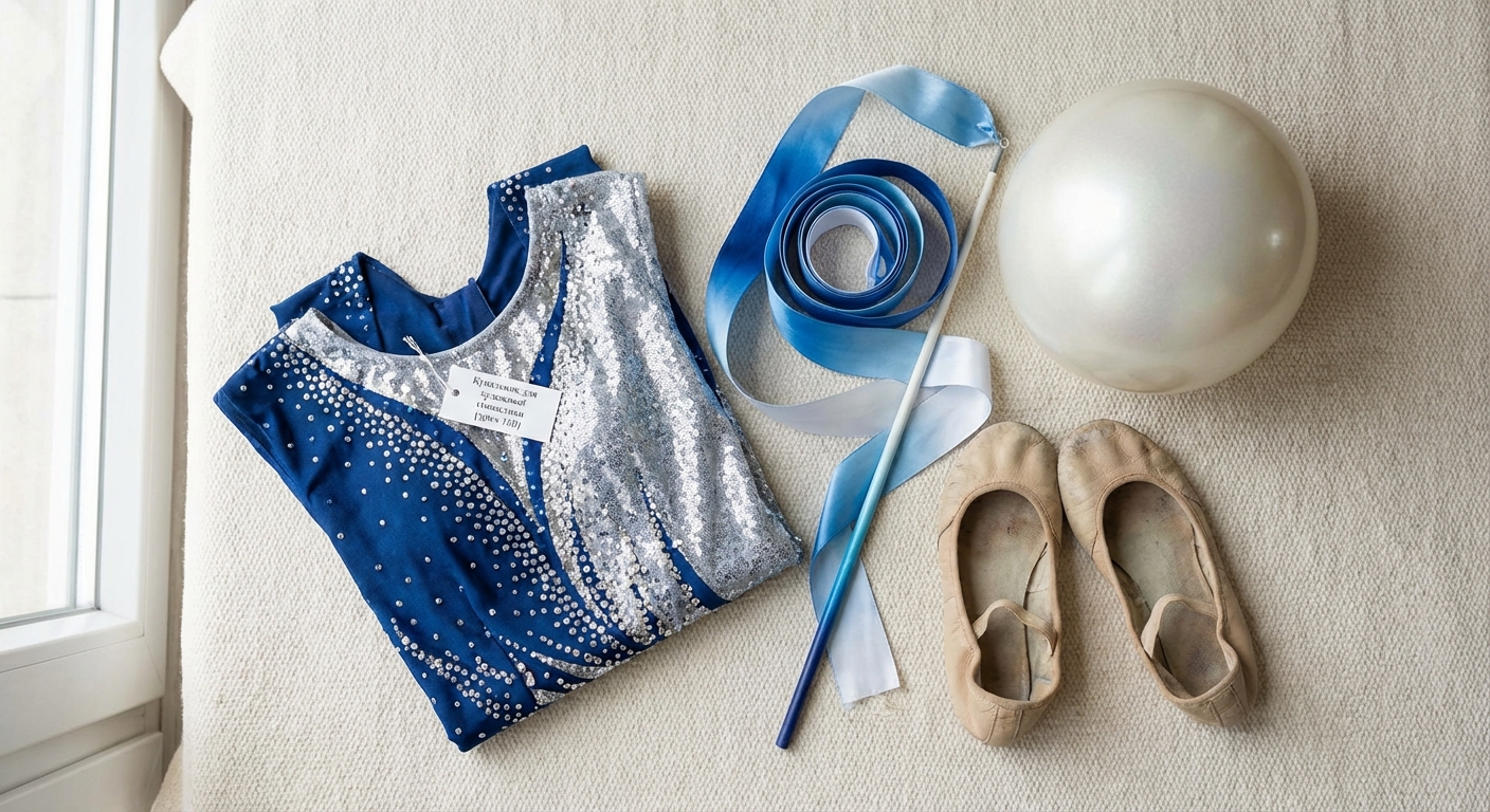 Товар для гімнастики (зріст 160) - flat-lay