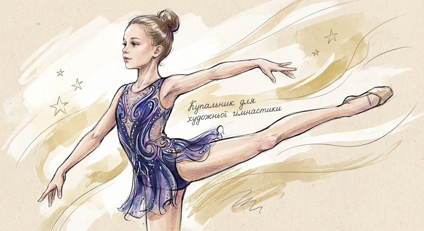 Товар для гімнастики (зріст 160) - on-model