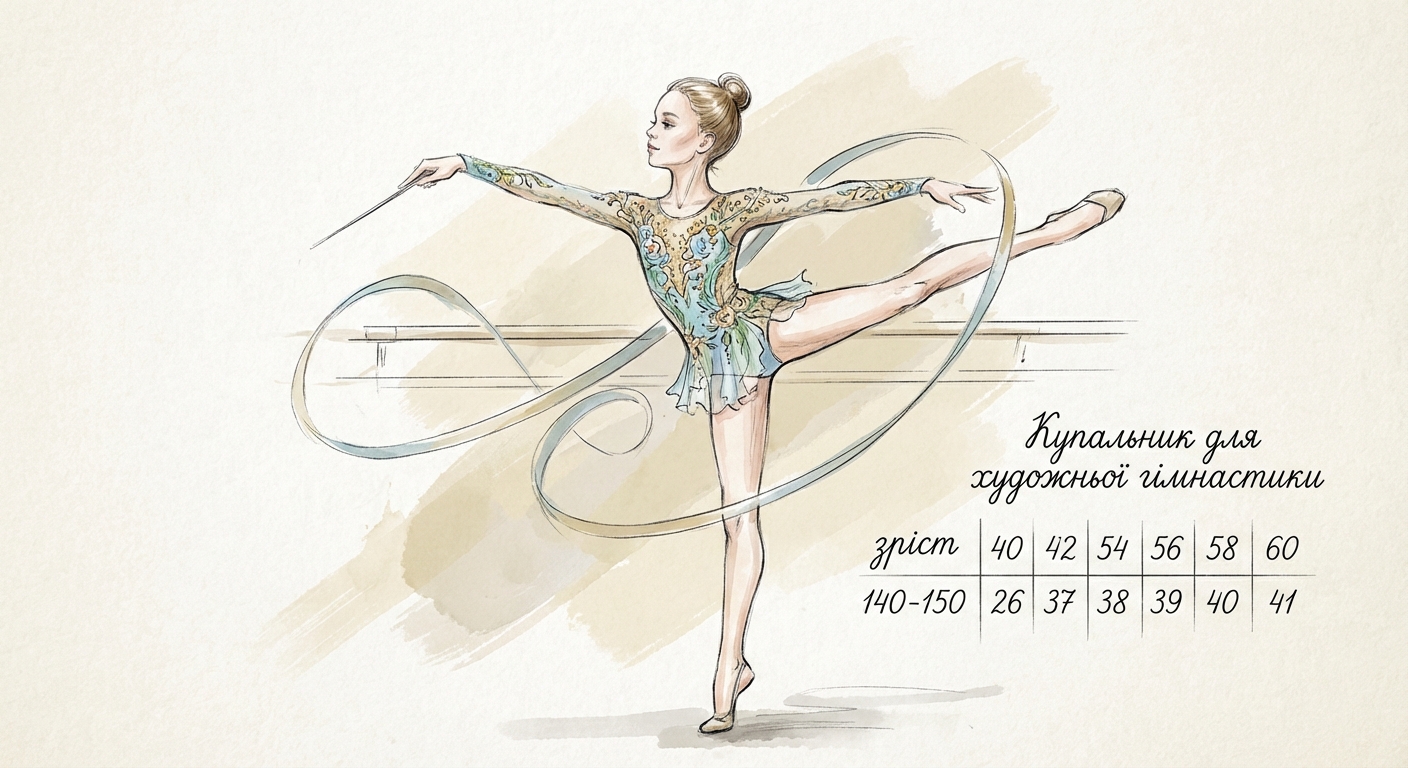 Товар для гімнастики (зріст 140-150) - on-model