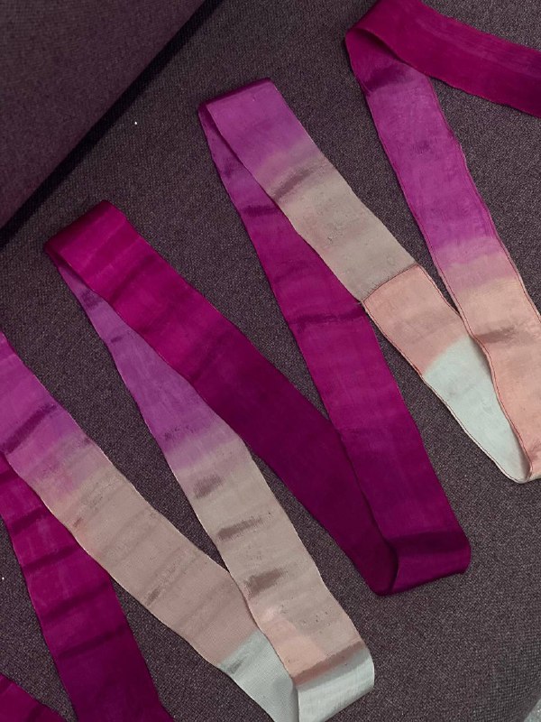 Стрічки для гімнастики фіолетово-рожеві | р. 4, 5