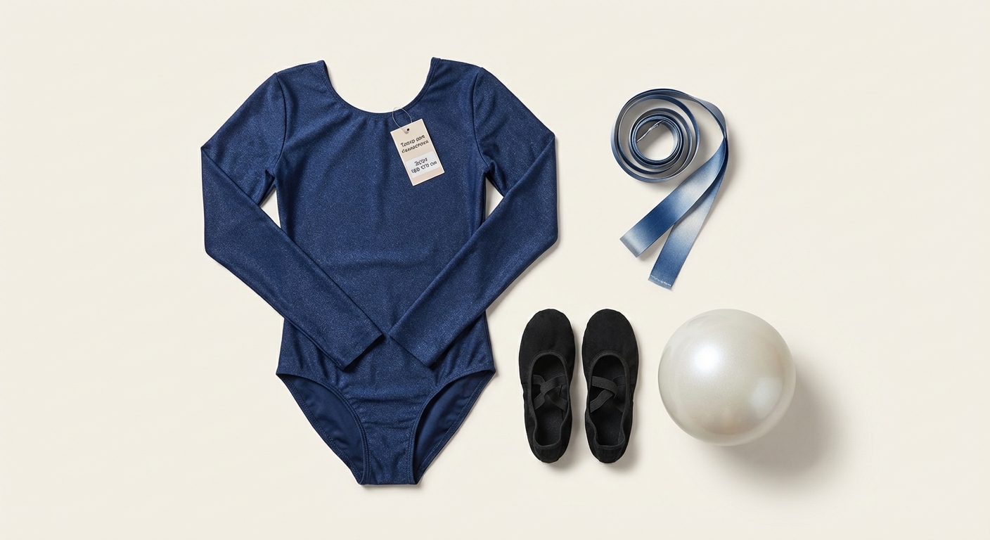 Темно-синій тренувальний комплект з м'ячем та чешками | р. 138